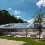 Clear Roof Marquee sunny day